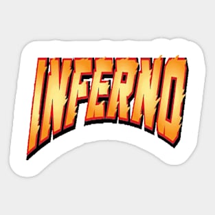 ICW Inferno T-Shirt Sticker